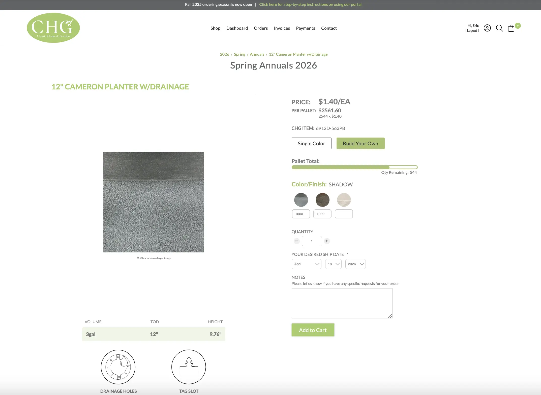 Classic Home and Gardens Pallet Builder